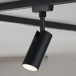 Paulmann URail LED-spot Tubo svart 4 000 K| Skinnesystem