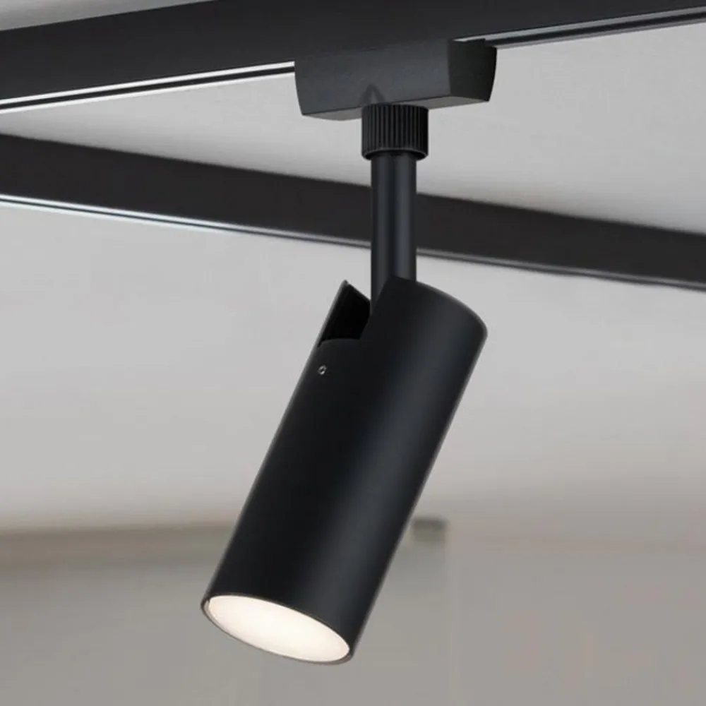 Paulmann URail LED-spot Tubo svart 3 000 K Best