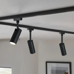 Paulmann URail LED-spot Tubo svart 3 000 K Best