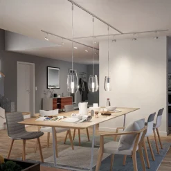 Paulmann URail L-kontakt, krom matt Discount