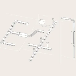 Paulmann URail L-kontakt, krom matt Discount
