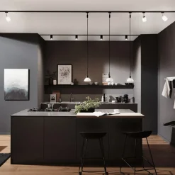 Paulmann URail Pendel Sarrasani, svart/opal Best