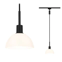 Paulmann URail Pendel Sarrasani, svart/opal Best