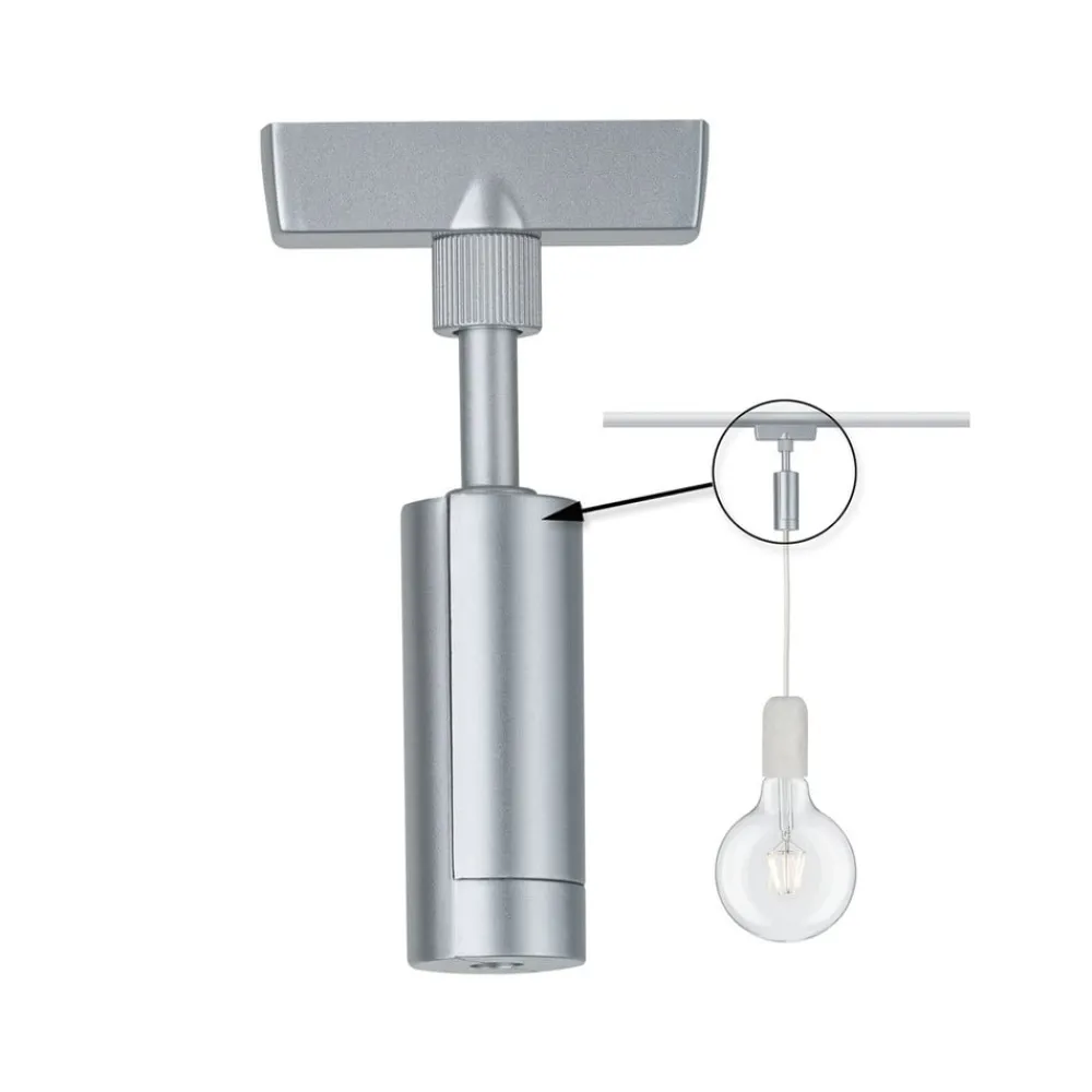 Paulmann URail pendeladapter universal, 50W, krom| Skinnesystem