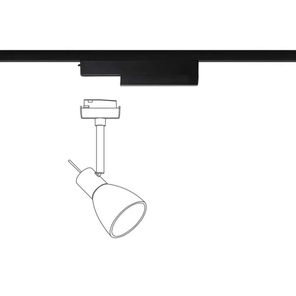 Paulmann URail skinneadapter, ZigBee, svart| Skinnesystem