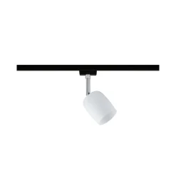 Paulmann URail Spot Blossom svart, satinert glass Best