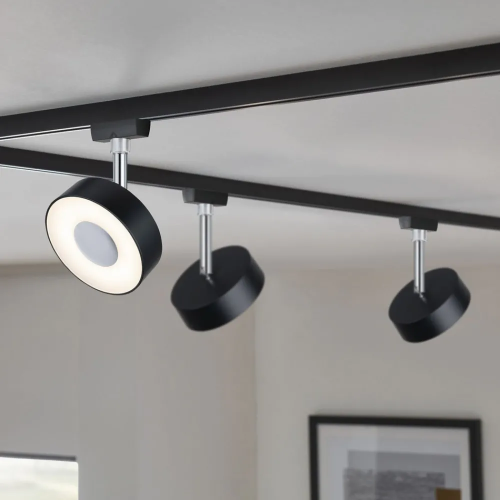 Paulmann URail Spot Circle svart dimbar 4 000 K Best