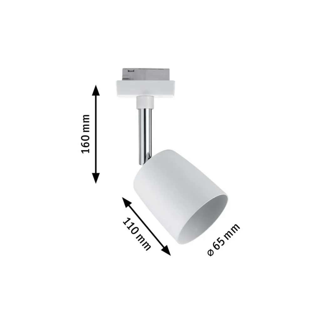 Paulmann URail Spot Cover, hvit, GU10| Skinnesystem
