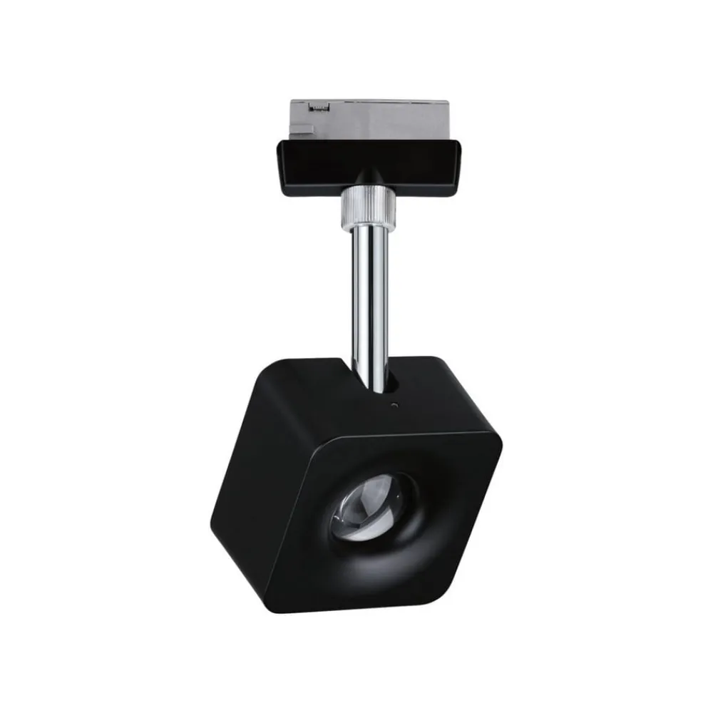 Paulmann URail Spot Cube svart dimbar 2 700 K| Skinnesystem