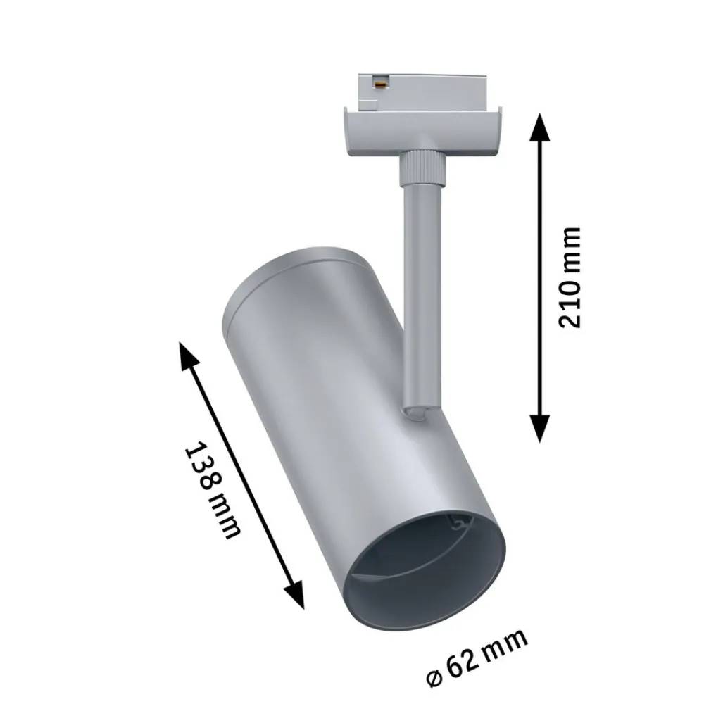 Paulmann URail Spot krom matt Clearance