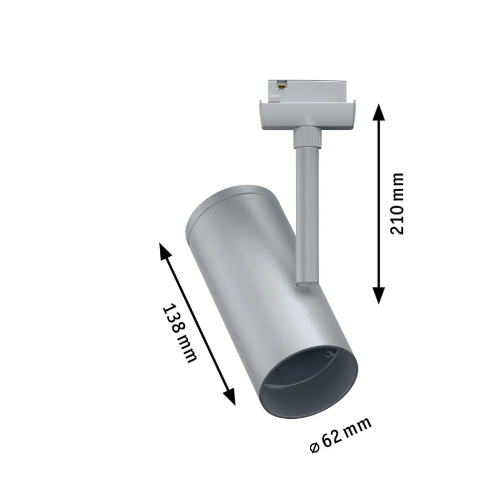 Paulmann URail Spot krom matt Clearance