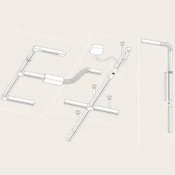 Paulmann URail systemskinne, 100 cm, svart matt| Skinnesystem