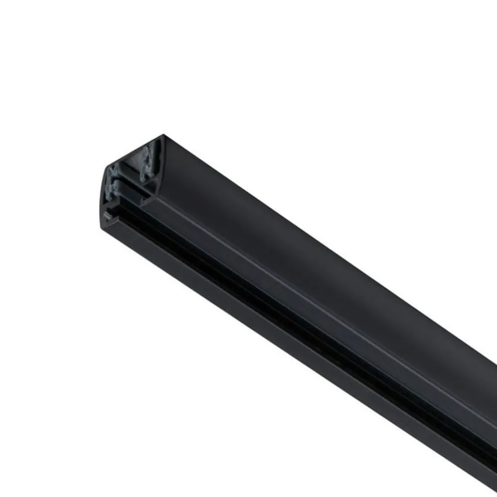 Paulmann URail systemskinne, 10 cm, svart matt| Skinnesystem