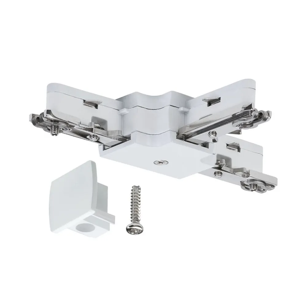 Paulmann URail T-kontakt, hvit| Skinnesystem