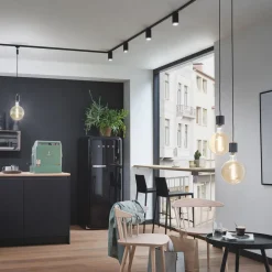 Paulmann URail T-kontakt, rigid, svart matt| Skinnesystem