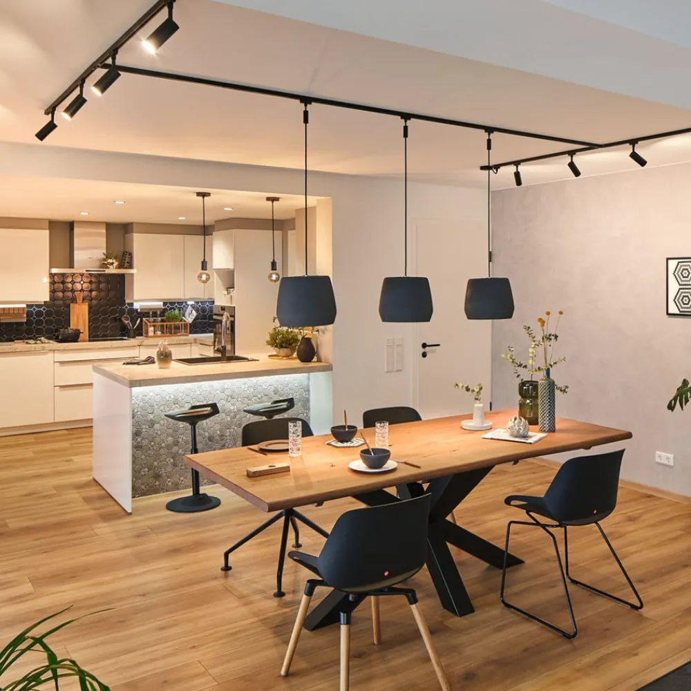 Paulmann URail T-kontakt, rigid, svart matt| Skinnesystem