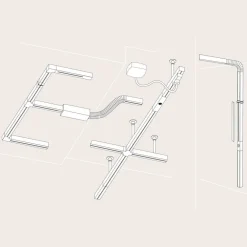 Paulmann URail T-kontakt, rigid, svart matt| Skinnesystem