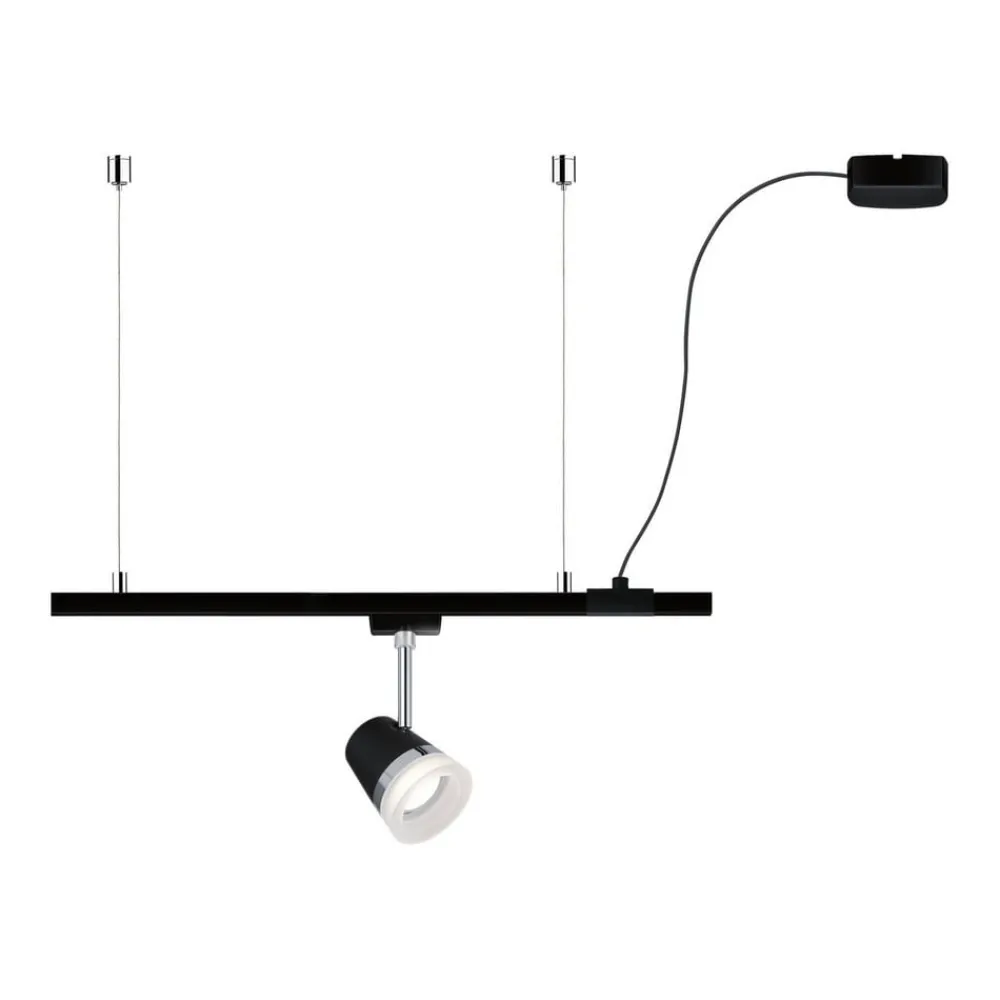 Paulmann URail ZigBee kabelmater svart matt| Skinnesystem