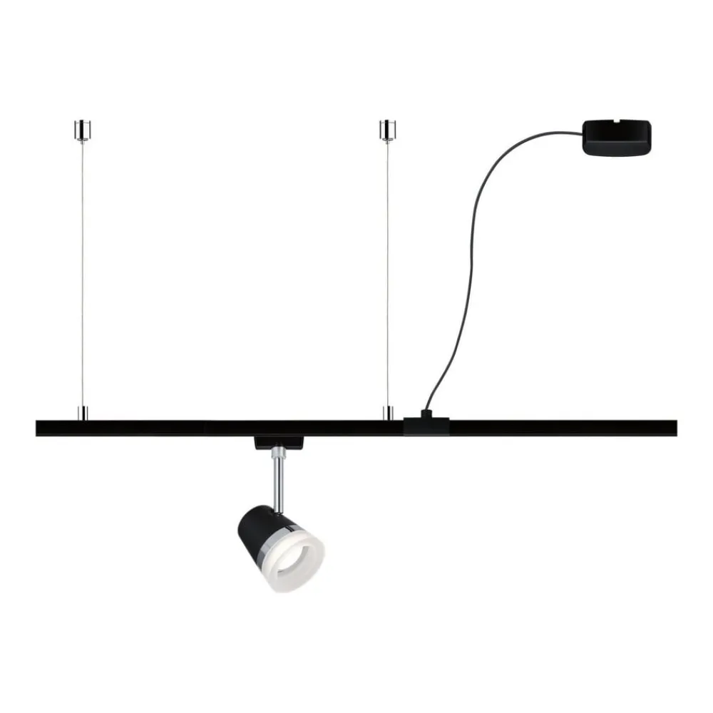 Paulmann URail ZigBee kabelmater svart matt| Skinnesystem