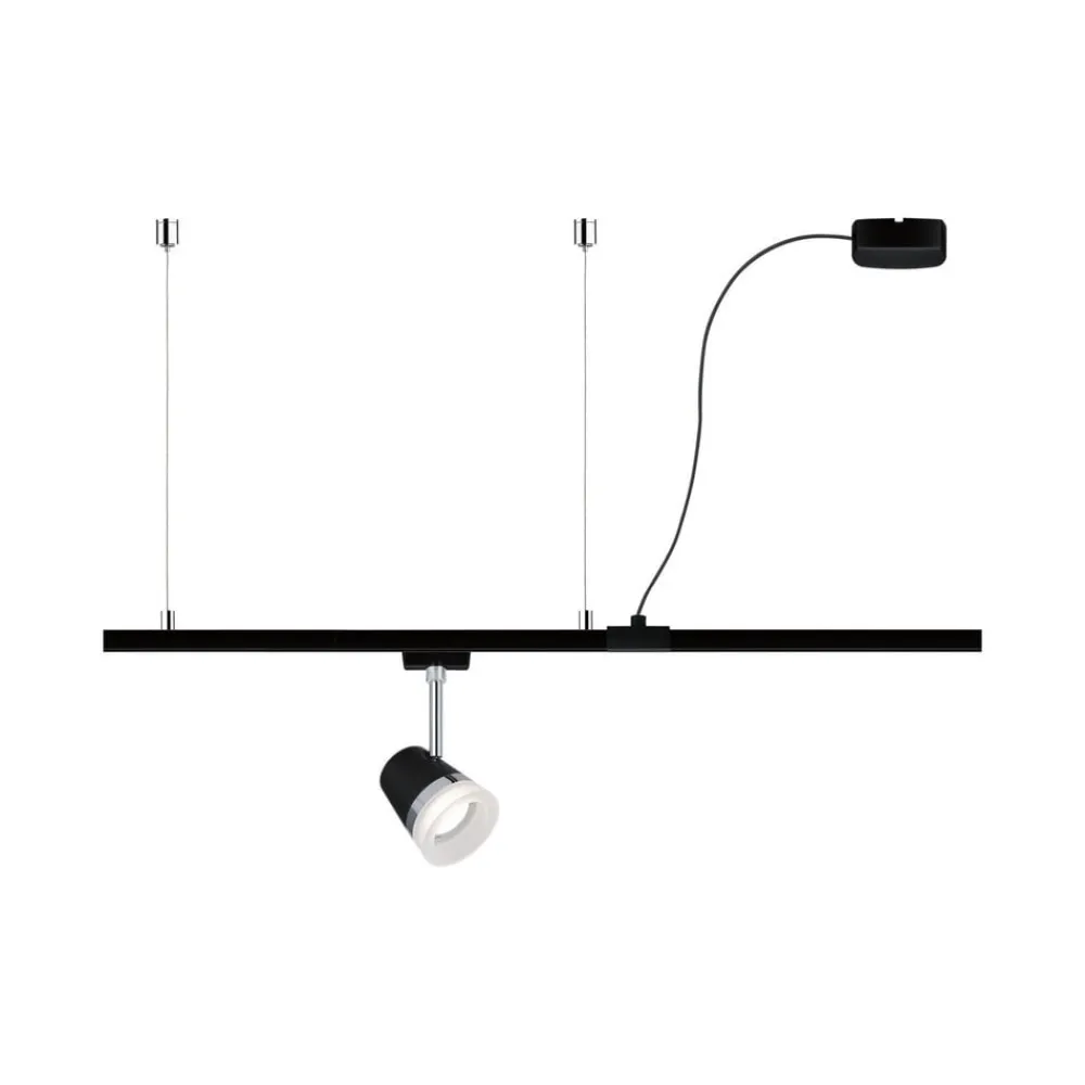 Paulmann URail ZigBee kabelmater svart matt| Skinnesystem