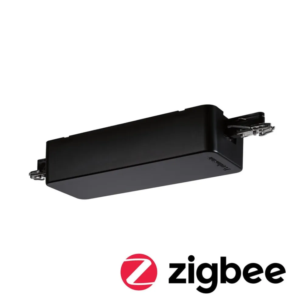 Paulmann URail ZigBee-adapter dimm/bryter svart| Skinnesystem
