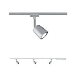 Paulmann URail-dekkselsett, 3 spots, skinne, krom Best