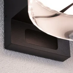 Paulmann utendørs LED-vegglampe Capera, antrasitt, IP44| Vegglamper Med Sensor|Utebelysning Med Sensor