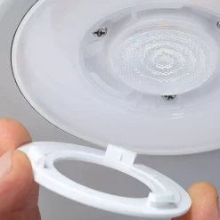 Paulmann utendørs LED-vegglampe Silma hvit 1 lyskilde IP44| Vegglamper Med Sensor|Utebelysning Med Sensor