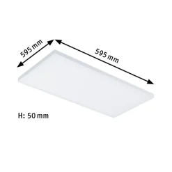 Paulmann Velora LED-panel ZigBee 59,5x29,5cm 15,5W| Butikkbelysning|Smarthus Belysning