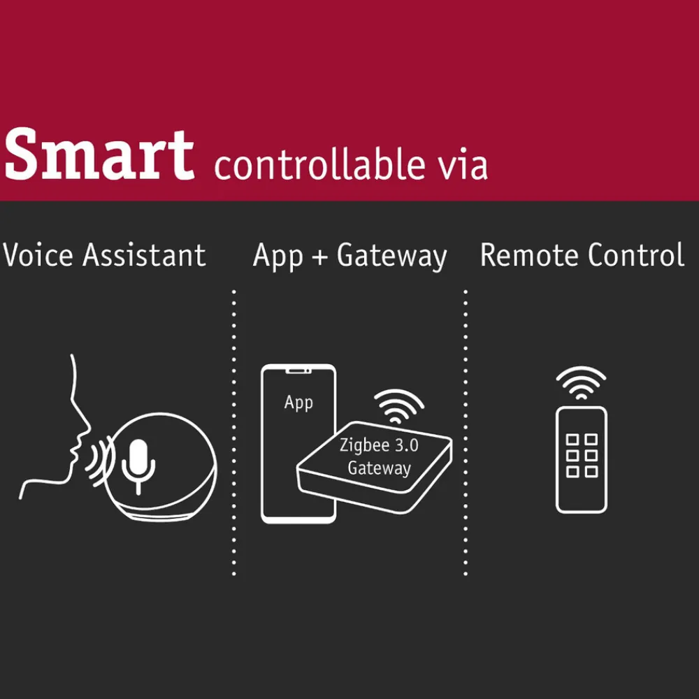 Paulmann Velora LED-panel ZigBee RGBW rund Ø 40 cm Clearance