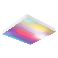 Paulmann Velora Regnbuepanel 30x30cm hvit RGBW| Kontorbelysning