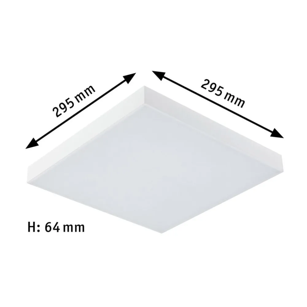 Paulmann Velora Regnbuepanel 30x30cm hvit RGBW| Kontorbelysning