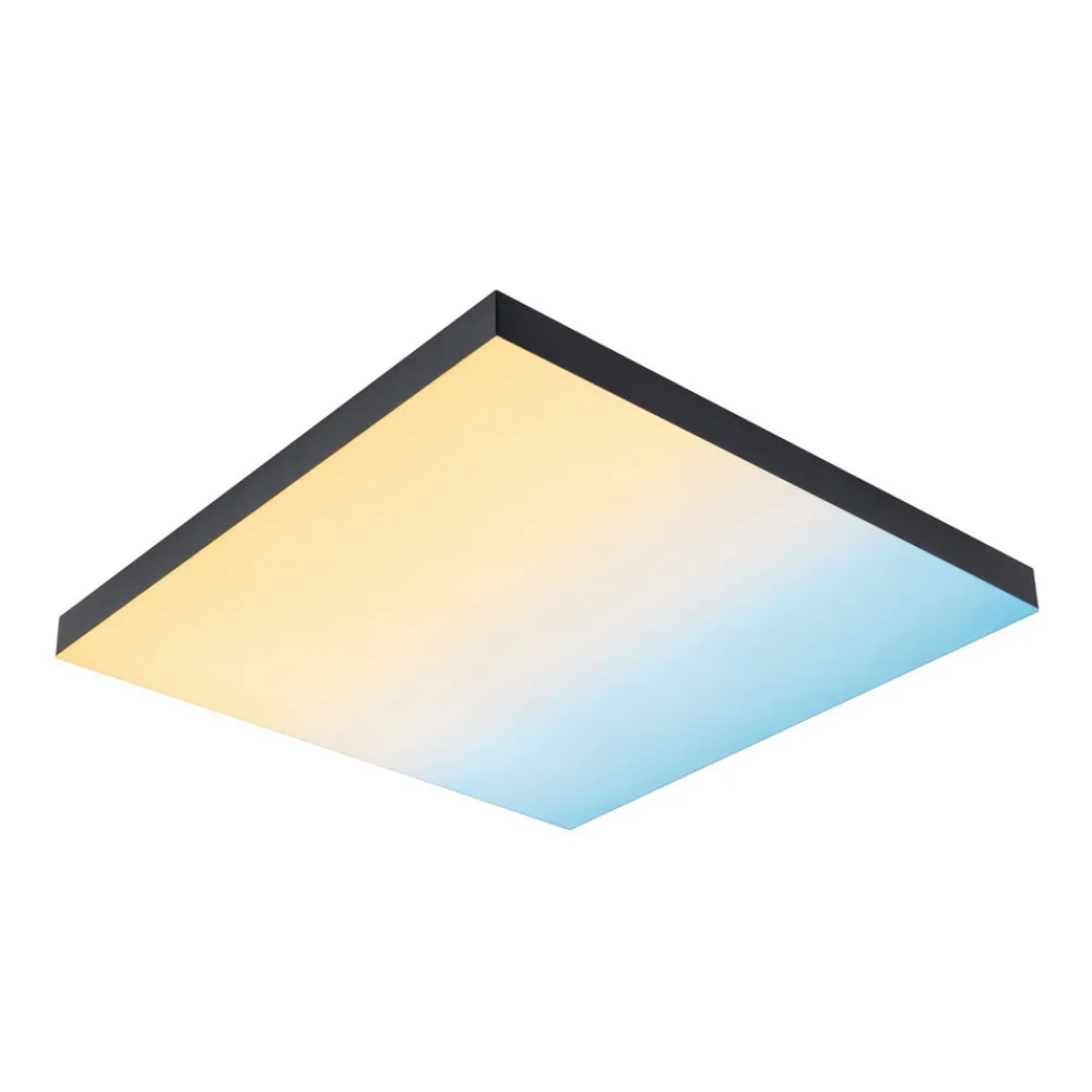 Paulmann Velora regnbuepanel 45x45 cm svart RGBW Clearance