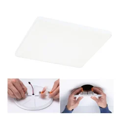 Paulmann Veluna Edge IP44 4000K dimm 20x20cm| Downlights