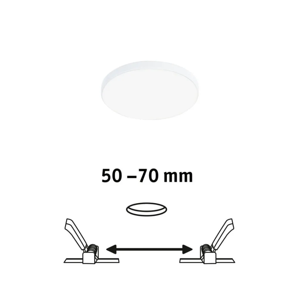 Paulmann Veluna Edge IP44 4.000K dimm Ø 9cm| Downlights