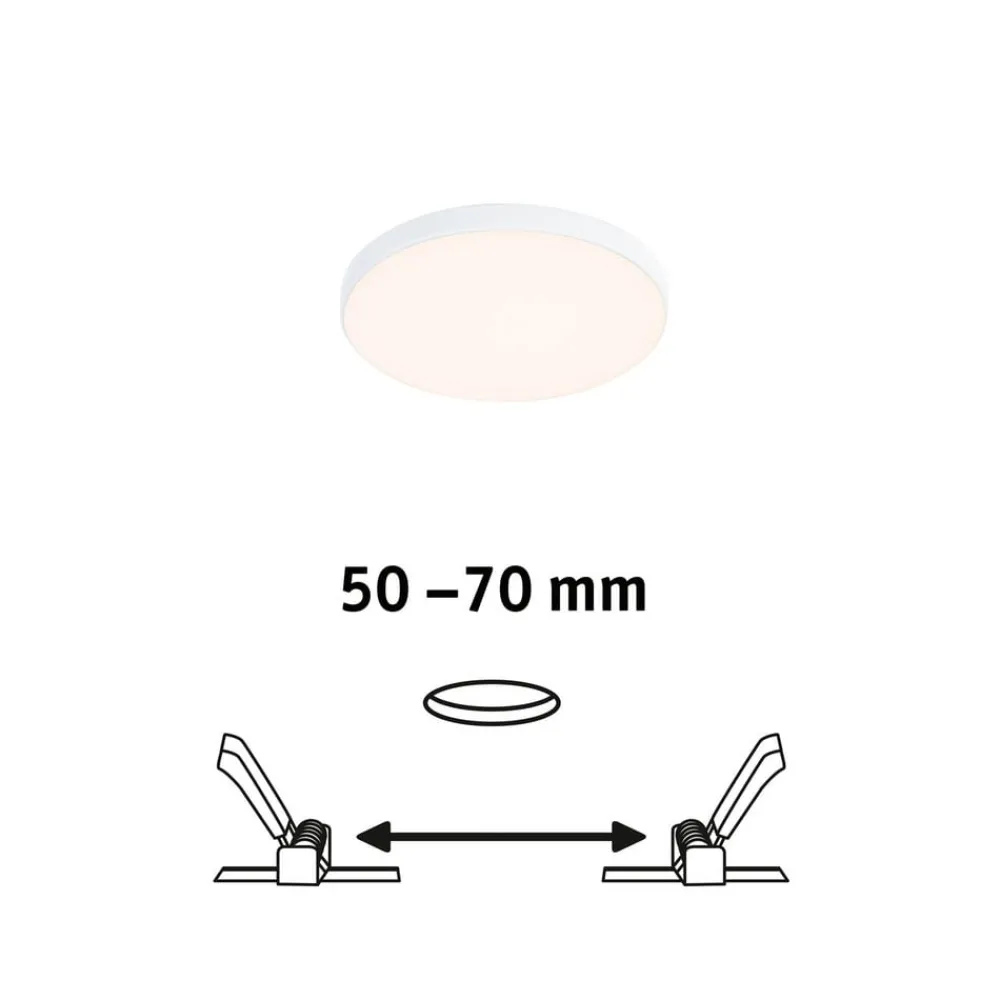 Paulmann Veluna Edge IP44 3.000K dimm Ø 9cm| Downlights