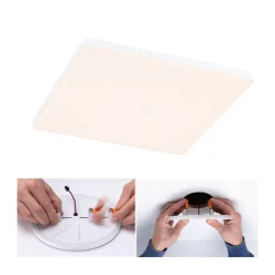 Paulmann Veluna Edge IP44 3000K dimm 20x20cm| Downlights