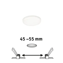 Paulmann Veluna LED-downlight, 4 000 K 7,5 cm Online