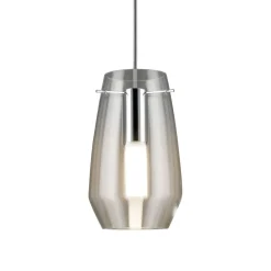 Paulmann Vento lampeskjerm, klar, Ø 17 cm, glass