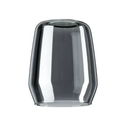 Paulmann Vento lampeskjerm, røykgrå, Ø 8 cm, glass Discount