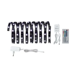 Paulmann YourLED ECO LED-stripe 3m RGB svart Hot