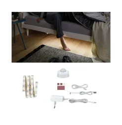 Paulmann YourLED Night sett 3 W med sensor, hvit| Dekorasjonsbelysning|Lysstriper