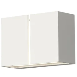 Konstsmide Pavia utendørs LED-vegglampe, hvit| Vegglamper Utendørs