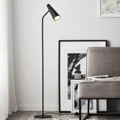 Markslöjd Peak gulvlampe, variabel, svart