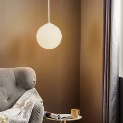 ALDEX Pendellampe Dione, 1 lyskilde, hvit, 30 cm| Pendellamper