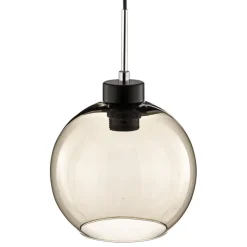 Luminex Pendellampe Gota med røykglasskjerm i kuleform| Pendellamper