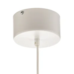 Luminex Pendellampe Gus med metallskjerm, hvit Outlet