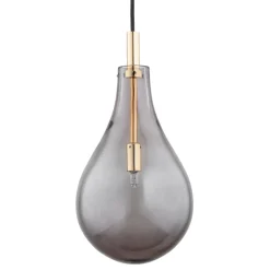 Argon Pendellampe Oaza, 1 lyskilde, røykgrå/svart| Pendellamper