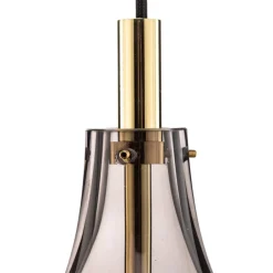 Argon Pendellampe Oaza, 1 lyskilde, røykgrå/svart| Pendellamper