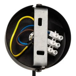 EMIBIG LIGHTING Pendellampe Starla, glass grafit, 1 lyskilde rund Online